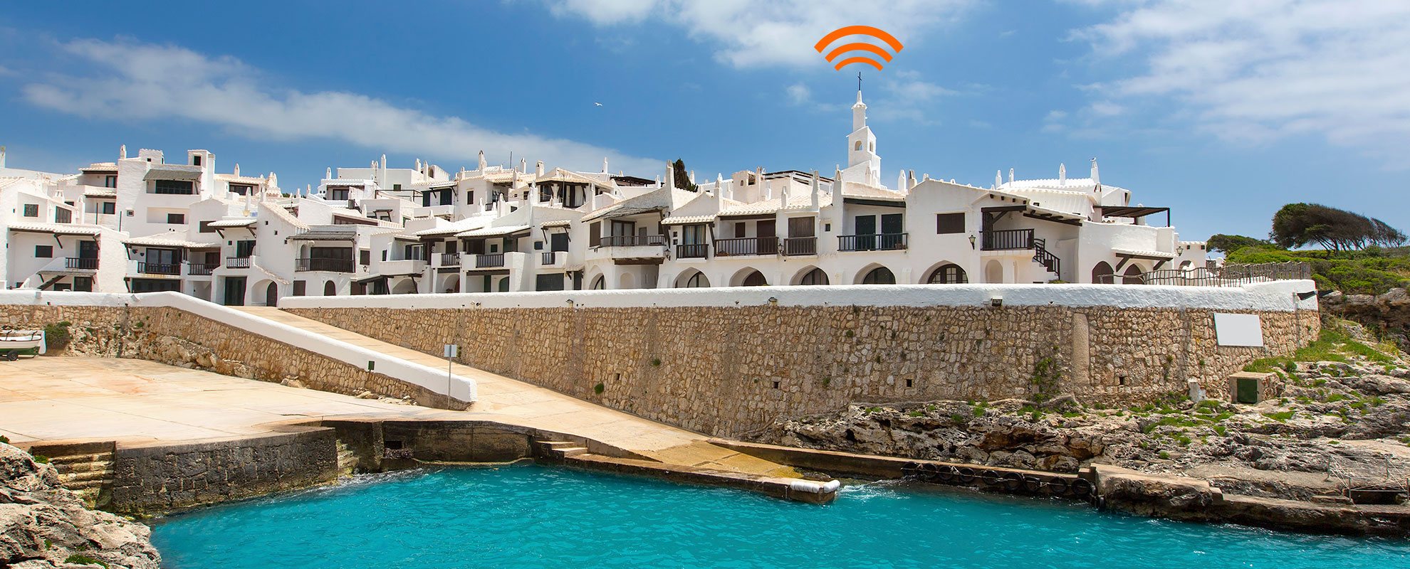 Wimax, Internet sense fil a  Menorca